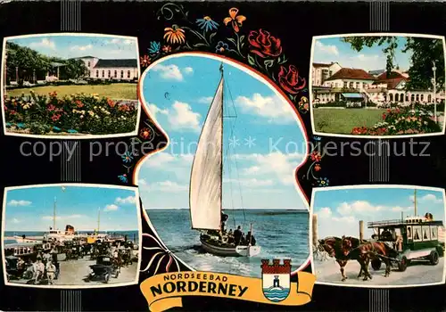 AK / Ansichtskarte Norderney Nordseebad Panorama Kat. Norderney