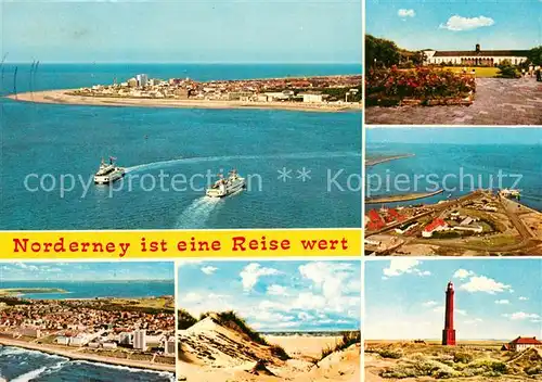 AK / Ansichtskarte Norderney Nordseebad Fliegeraufnahme Strand Faehrschiffe Kat. Norderney