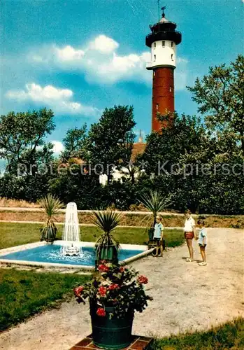 AK / Ansichtskarte Wangerooge Nordseebad Hindenburgplatz Leuchtturm Kat. Wangerooge