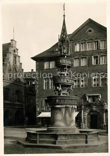 AK / Ansichtskarte Braunschweig Altstadtmarkt Brunnen Kat. Braunschweig