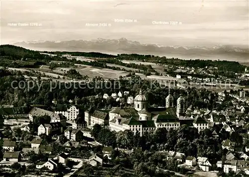 AK / Ansichtskarte Weingarten Baden Benediktinerkloster Barockbasilika Kat. Weingarten (Baden)