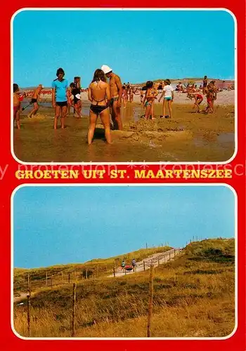 AK / Ansichtskarte Maartenszee St Strand Duenen Kat. Sint Maartenszee