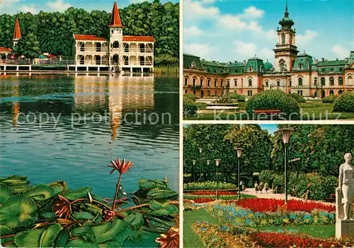 AK / Ansichtskarte Heviz Schloss Park Kat. Ungarn
