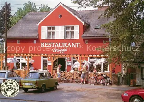 AK / Ansichtskarte Caputh Restaurant Cafe Wolff Kat. Schwielowsee