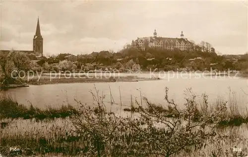 AK / Ansichtskarte Ploen See Kirche Schloss Kat. Ploen