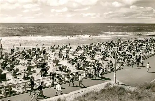 AK / Ansichtskarte Westerland Sylt Strandpartie Kat. Westerland