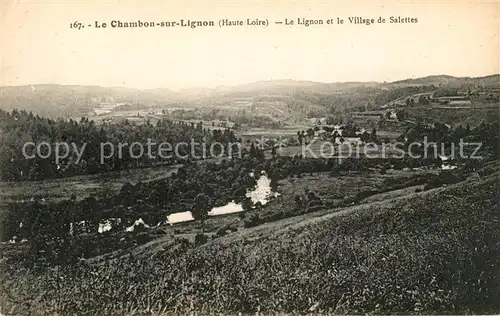 AK / Ansichtskarte Le Chambon sur Lignon Village de Salettes Kat. Le Chambon sur Lignon