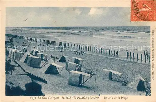 AK / Ansichtskarte Mimizan Plage Un coin de la Plage Kat. Mimizan Landes