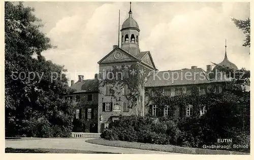 AK / Ansichtskarte Eutin Grossherzogl Schloss Kat. Eutin