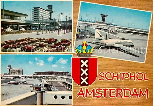 AK / Ansichtskarte Amsterdam Niederlande Flughafen Schiphol Kat. Amsterdam