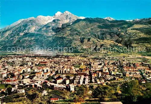 AK / Ansichtskarte Aosta Fliegeraufnahme  Kat. Aosta