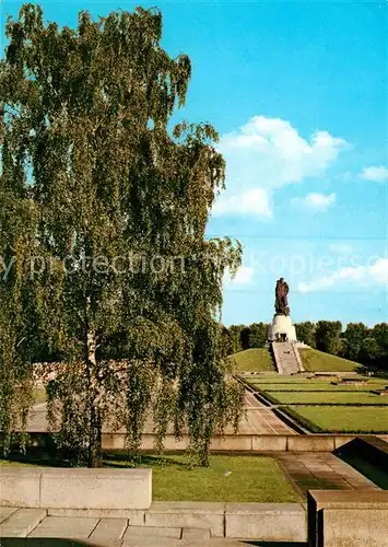 AK / Ansichtskarte Berlin Sowjetisches Ehrenmal Treptow Kat. Berlin