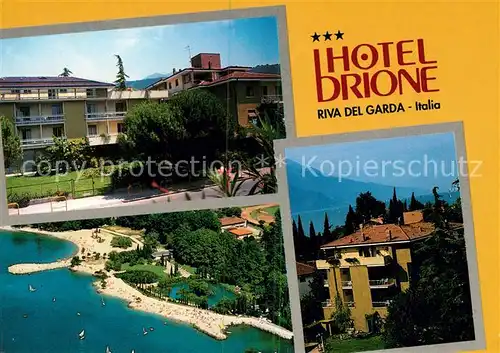 AK / Ansichtskarte Riva del Garda Hotel Brione Kat. 