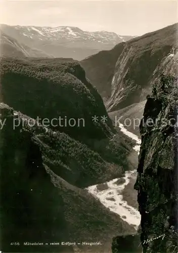 AK / Ansichtskarte Maebodalen Eidfjord Haugastol Kat. Norwegen