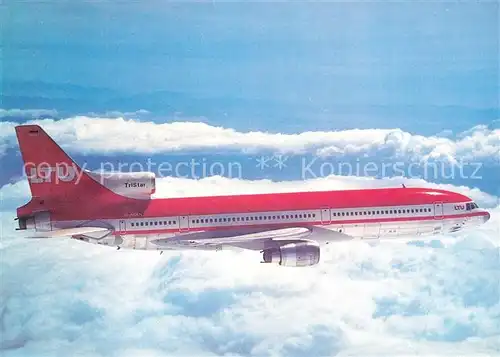 AK / Ansichtskarte Flugzeuge Zivil LTU TriStar L 1011 1 Kat. Airplanes Avions