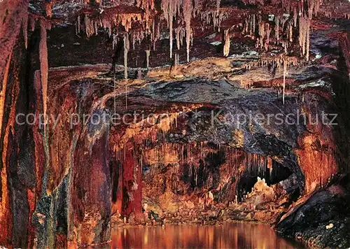 AK / Ansichtskarte Hoehlen Caves Grottes Saalfeld Feengrotten Maerchendom Gralsburg  Kat. Berge