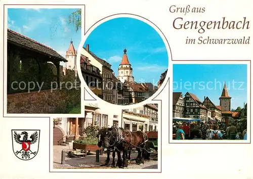 AK / Ansichtskarte Gengenbach Stadtansichten  Kat. Gengenbach Schwarzwald