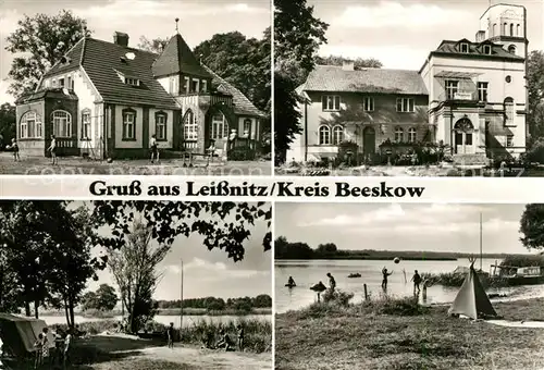 AK / Ansichtskarte Leissnitz Kreis Beeskow Strand Camping Kat. Friedland Mark