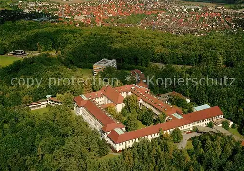 AK / Ansichtskarte Gerlingen Wuerttemberg Klinik Schillerhoehe Fliegeraufnahme Kat. Gerlingen