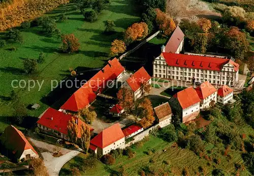 AK / Ansichtskarte Sulz Neckar Berneuchener Haus Kloster Kirchberg Fliegeraufnahme Kat. Sulz am Neckar