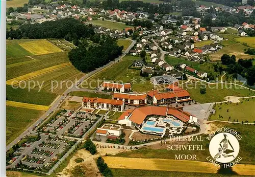 AK / Ansichtskarte Bad Goegging Thermal Schwefel Moor Limes Therme Fliegeraufnahme  Kat. Neustadt a.d.Donau