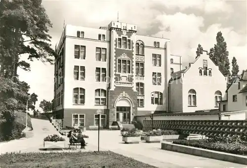 AK / Ansichtskarte Zinnowitz Ostseebad Erholungsheim Klement Gottwald