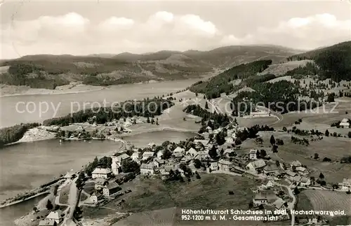 AK / Ansichtskarte Schluchsee Fliegeraufnahme Kat. Schluchsee