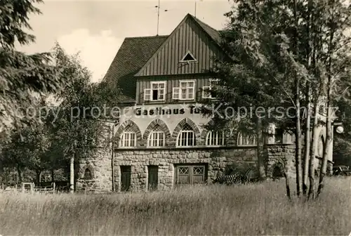 AK / Ansichtskarte Carlsfeld Erzgebirge Gasthaus Talsperre  Kat. Eibenstock