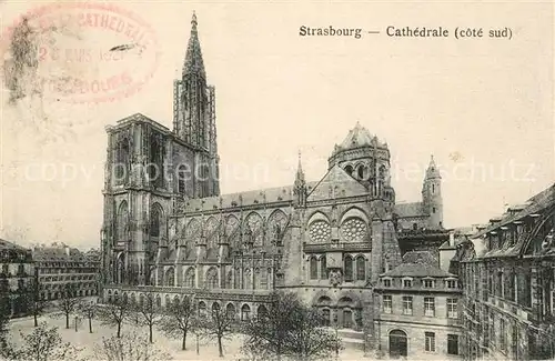 AK / Ansichtskarte Strasbourg Alsace Cathedrale Kat. Strasbourg