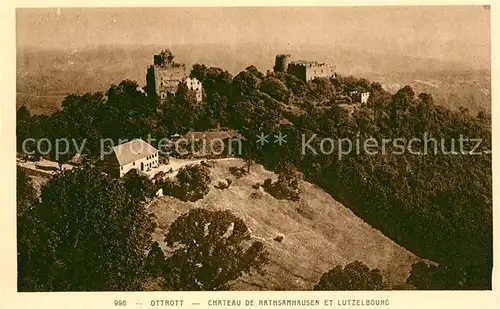 AK / Ansichtskarte Ottrott Chateau de Rathsammhausen et Lutzelbourg Kat. Ottrott