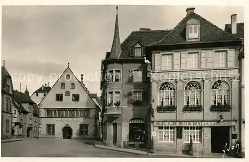 AK / Ansichtskarte Munster Haut Rhin Elsass Hotel de Ville Kat. Munster