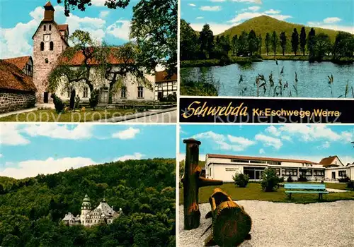 AK / Ansichtskarte Schwebda Werra Kloster Schloss Sorgenhaus Werratal Kat. Meinhard
