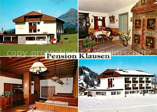 AK / Ansichtskarte Kirchberg Tirol Pension Klausen Kat. Kirchberg in Tirol