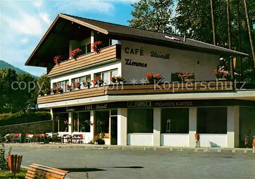 AK / Ansichtskarte Vipiteno Cafe Steindl Pension Stadtpark Kat. Sterzing