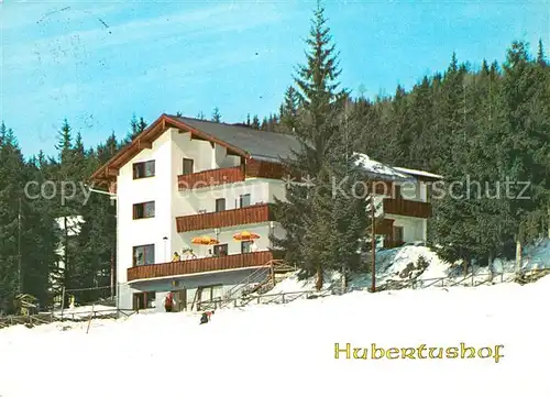 AK / Ansichtskarte Ramsau Dachstein Steiermark Gasthof Pension Hubertushof im Winter Kat. Ramsau am Dachstein