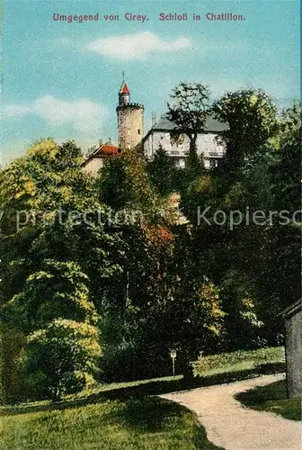 AK / Ansichtskarte Chatillon Allier Schloss Kat. Chatillon