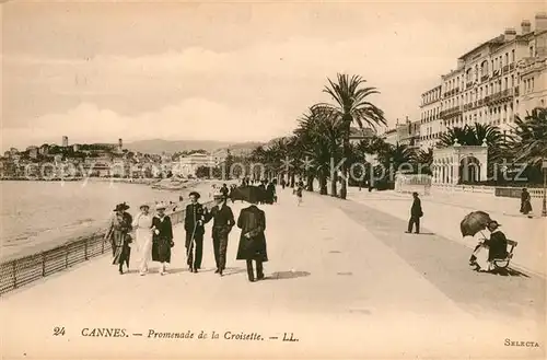 AK / Ansichtskarte Cannes Alpes Maritimes Promenade de la Croisette Kat. Cannes