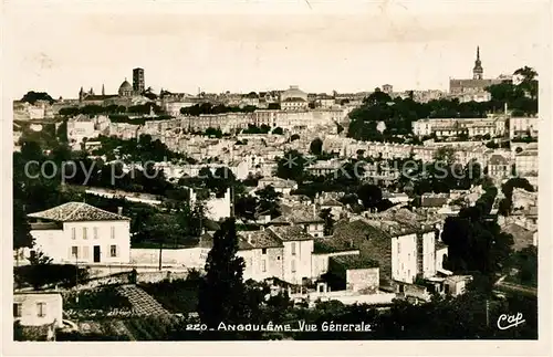 AK / Ansichtskarte Angouleme Vue generale Kat. Angouleme