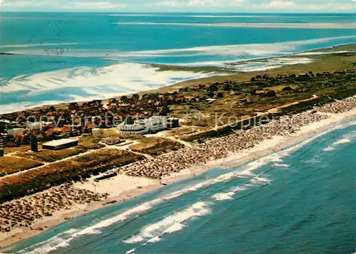 AK / Ansichtskarte Juist Nordseebad Fliegeraufnahme Kat. Juist