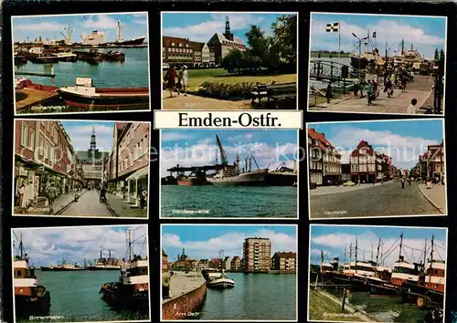 AK / Ansichtskarte Emden Ostfriesland Nordseewerft Hafen  Kat. Emden