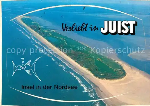 AK / Ansichtskarte Juist Nordseebad Fliegeraufnahme Kat. Juist