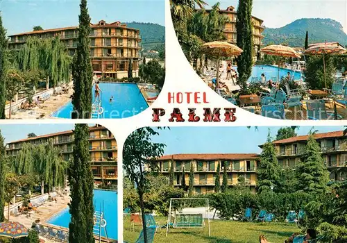 AK / Ansichtskarte Garda Hotel Palme Swimming Pool Kat. Lago di Garda 