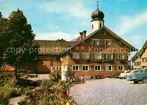 AK / Ansichtskarte Sulzberg Vorarlberg Gasthof Pension Ochsen Kat. Sulzberg