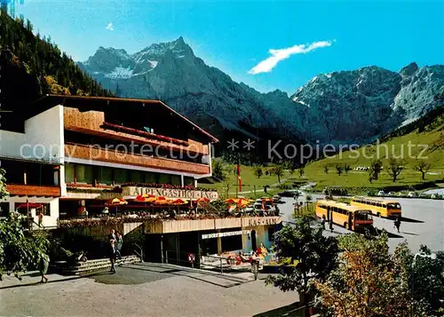 AK / Ansichtskarte Hinterriss Tirol Alpengasthof Eng Alpen Kat. Vomp