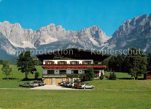 AK / Ansichtskarte Going Wilden Kaiser Tirol Pension Jaegerhof Kaisergebirge Kat. Going am Wilden Kaiser