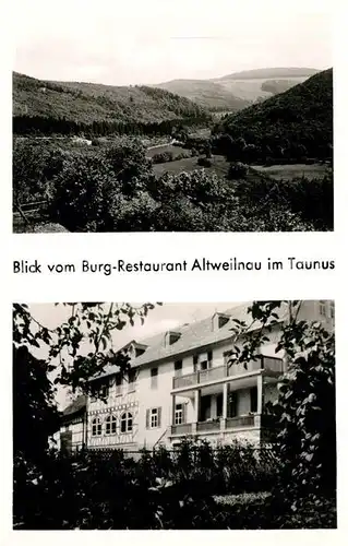 AK / Ansichtskarte Altweilnau Burg Restaurant  Kat. Weilrod