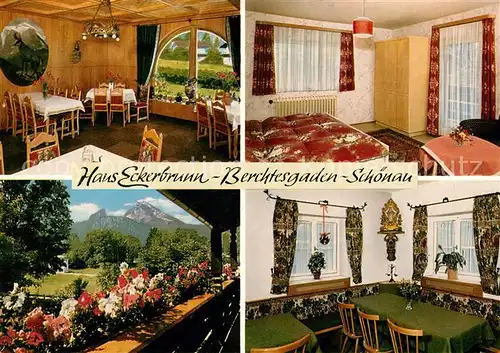 AK / Ansichtskarte Schoenau Berchtesgaden Pension Haus Eckerbrunn Kat. Berchtesgaden
