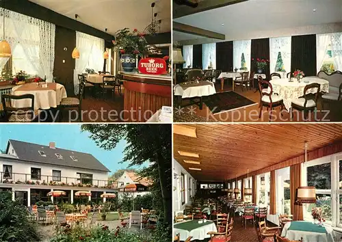 AK / Ansichtskarte Buesum Nordseebad Hotel Cafe Dohrns Rosenhof Kat. Buesum