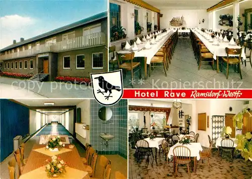 AK / Ansichtskarte Ramsdorf Velen Hotel Rave Kat. Velen