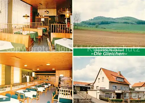 AK / Ansichtskarte Gelliehausen Gaststaette Restaurant Die Gleichen Kat. Gleichen